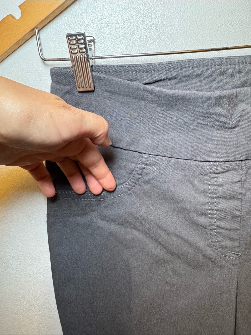 Ruby Rd. Black Straight Leg Pull-On Jeans - Picture 2 of 13